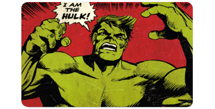 Hulk T-Shirt von Logoshirt